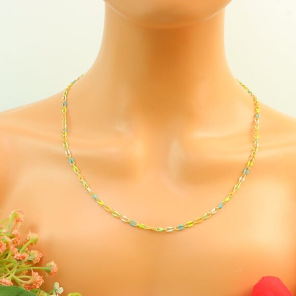 "New Beautiful Design Necklace Chain for Women/Girls, Gift, N673 - Picture 12 of 14